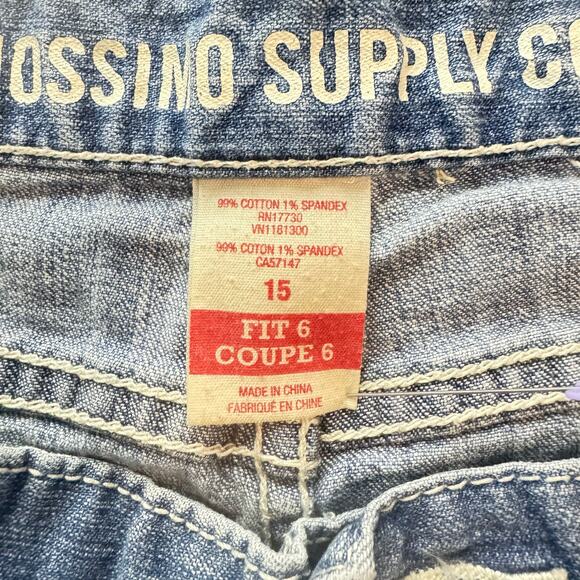 Womens Mossimo Bermuda Jean Shorts Size 15  Summer Cool Babe - Picture 2 of 7